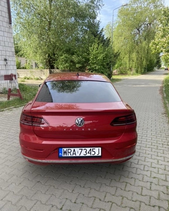 Volkswagen Arteon cena 99000 przebieg: 212000, rok produkcji 2019 z Radom małe 37
